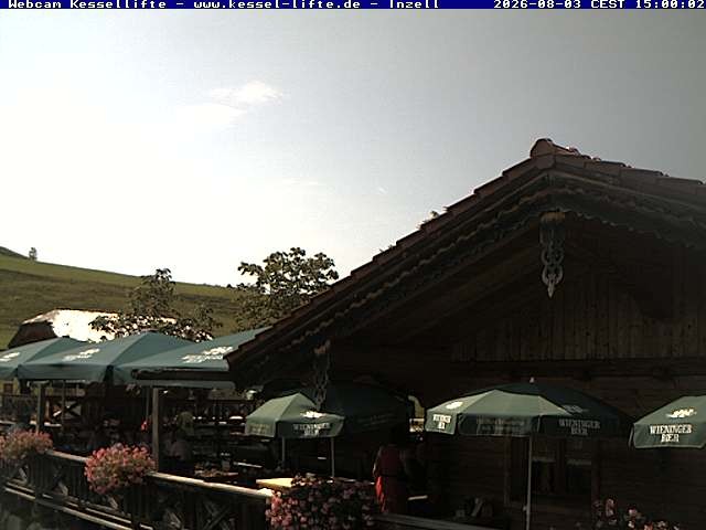 Archived image Webcam Inzell: Ski area Kessel-Lifte