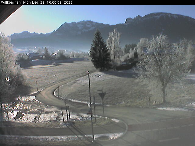 Archiv Foto Webcam Pfronten Blickrichtung Breitenberg