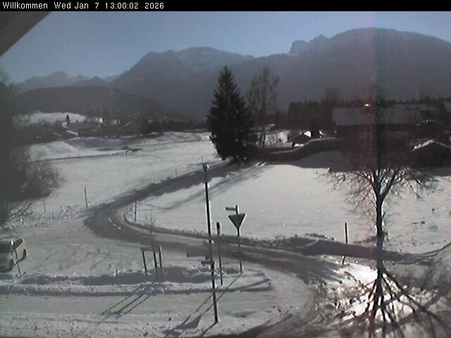 Archiv Foto Webcam Pfronten Blickrichtung Breitenberg