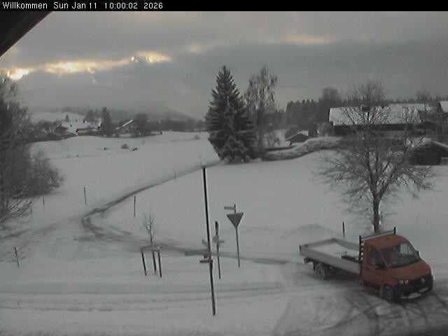 Archiv Foto Webcam Pfronten Blickrichtung Breitenberg