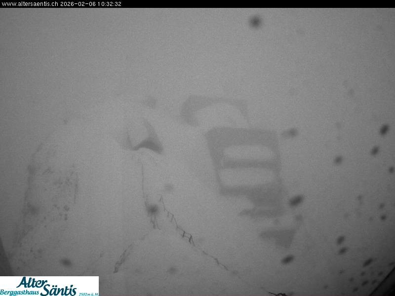 Archiv Foto Webcam Säntis (Ostschweiz): Blick Berggasthaus