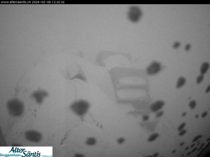 Archiv Foto Webcam Säntis (Ostschweiz): Blick Berggasthaus