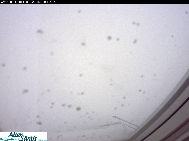 Archiv Foto Webcam Säntis (Ostschweiz): Blick Berggasthaus