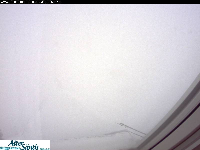 Archiv Foto Webcam Säntis (Ostschweiz): Blick Berggasthaus