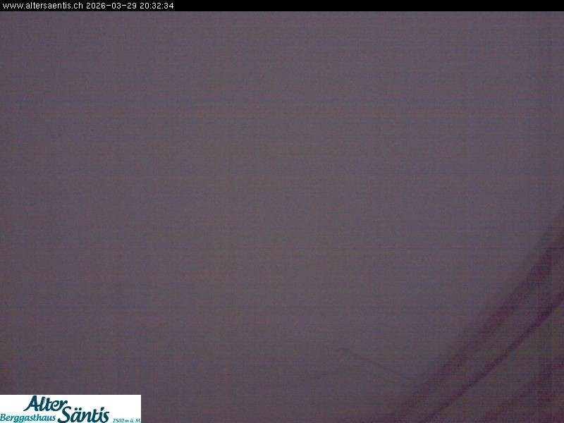 Archiv Foto Webcam Säntis (Ostschweiz): Blick Berggasthaus