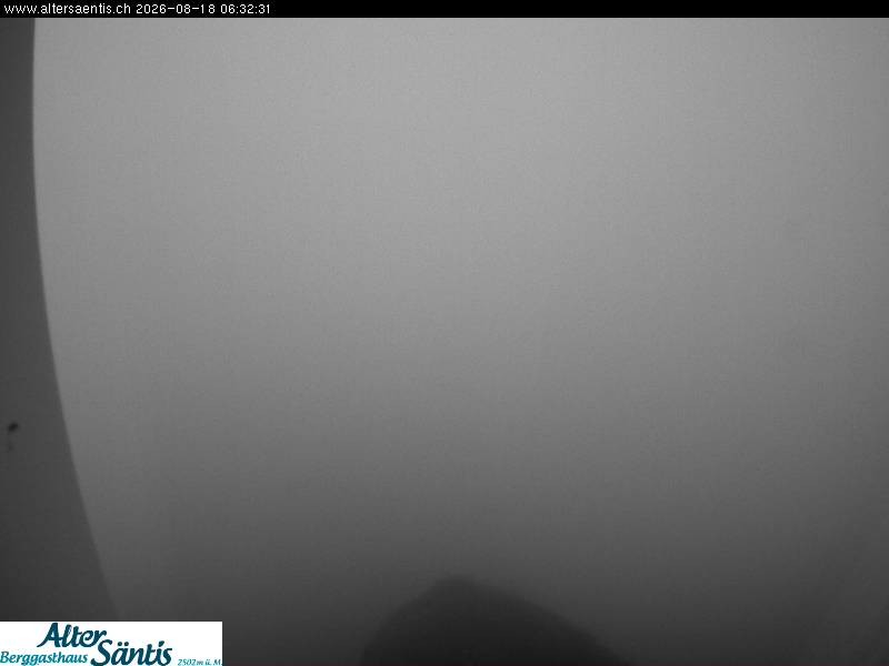Archiv Foto Webcam Säntis (Ostschweiz): Blick Berggasthaus
