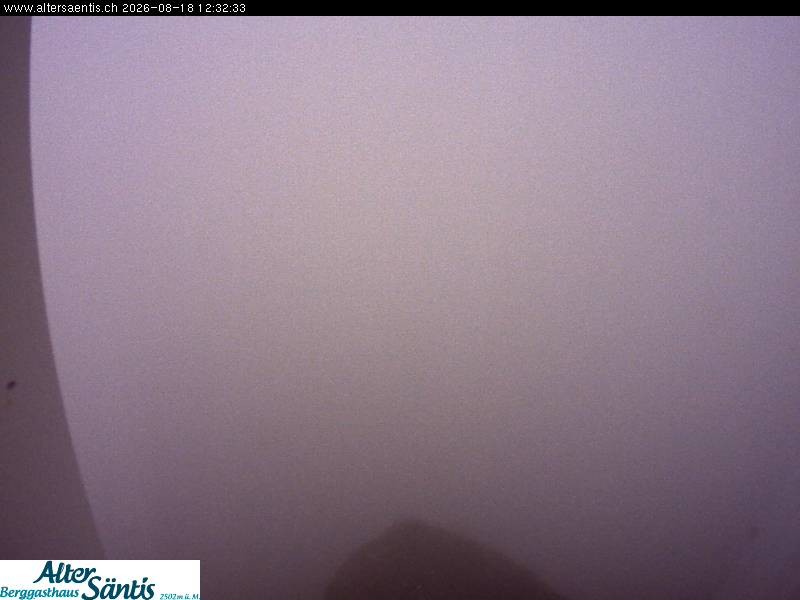 Archiv Foto Webcam Säntis (Ostschweiz): Blick Berggasthaus