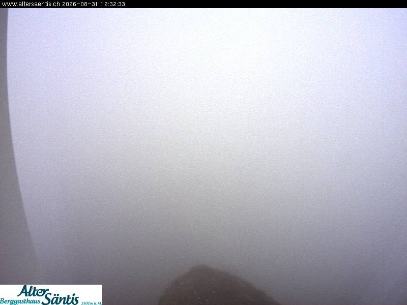 Archiv Foto Webcam Säntis (Ostschweiz): Blick Berggasthaus