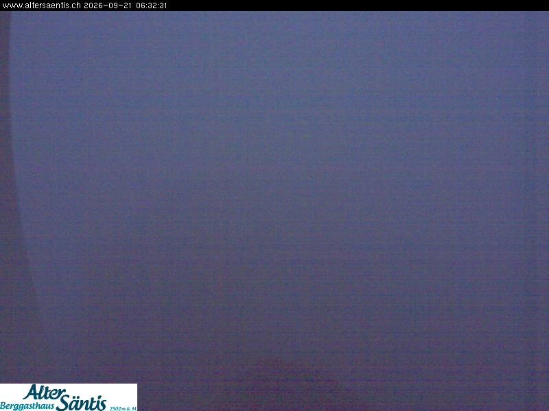 Archiv Foto Webcam Säntis (Ostschweiz): Blick Berggasthaus