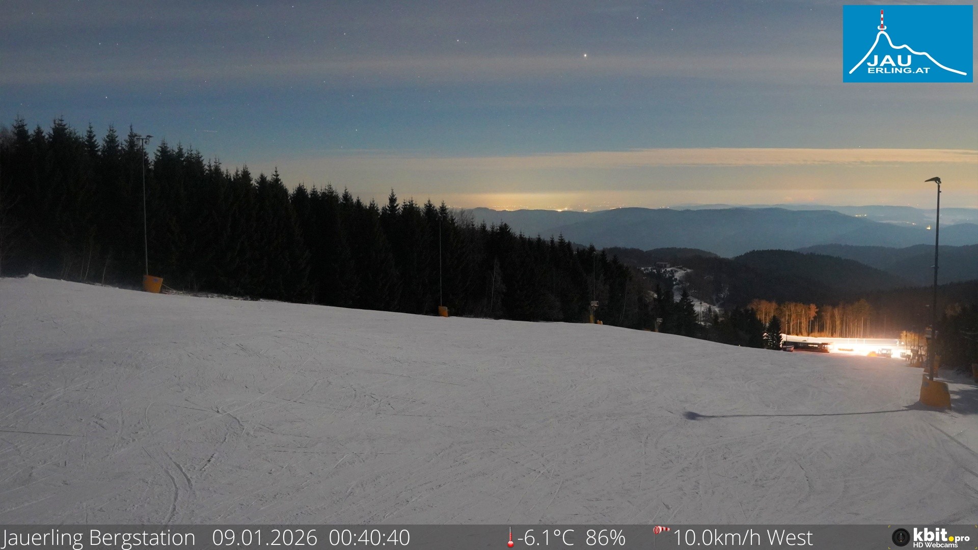 Archiv Foto Webcam Panorama - Bergstation Jauerling