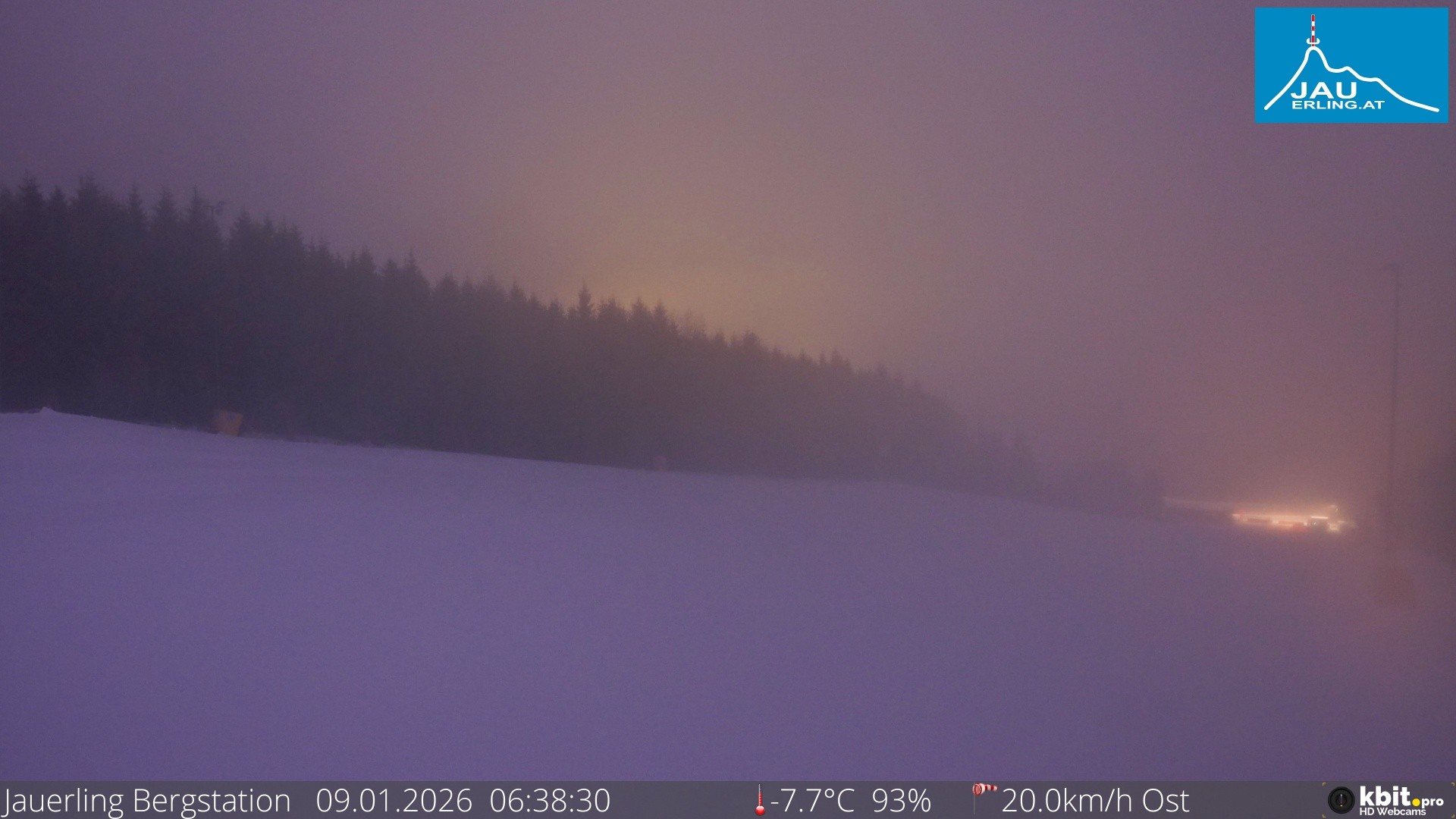 Archiv Foto Webcam Panorama - Bergstation Jauerling