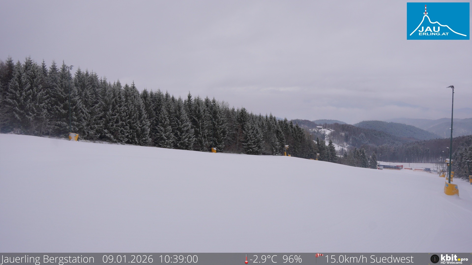 Archiv Foto Webcam Panorama - Bergstation Jauerling