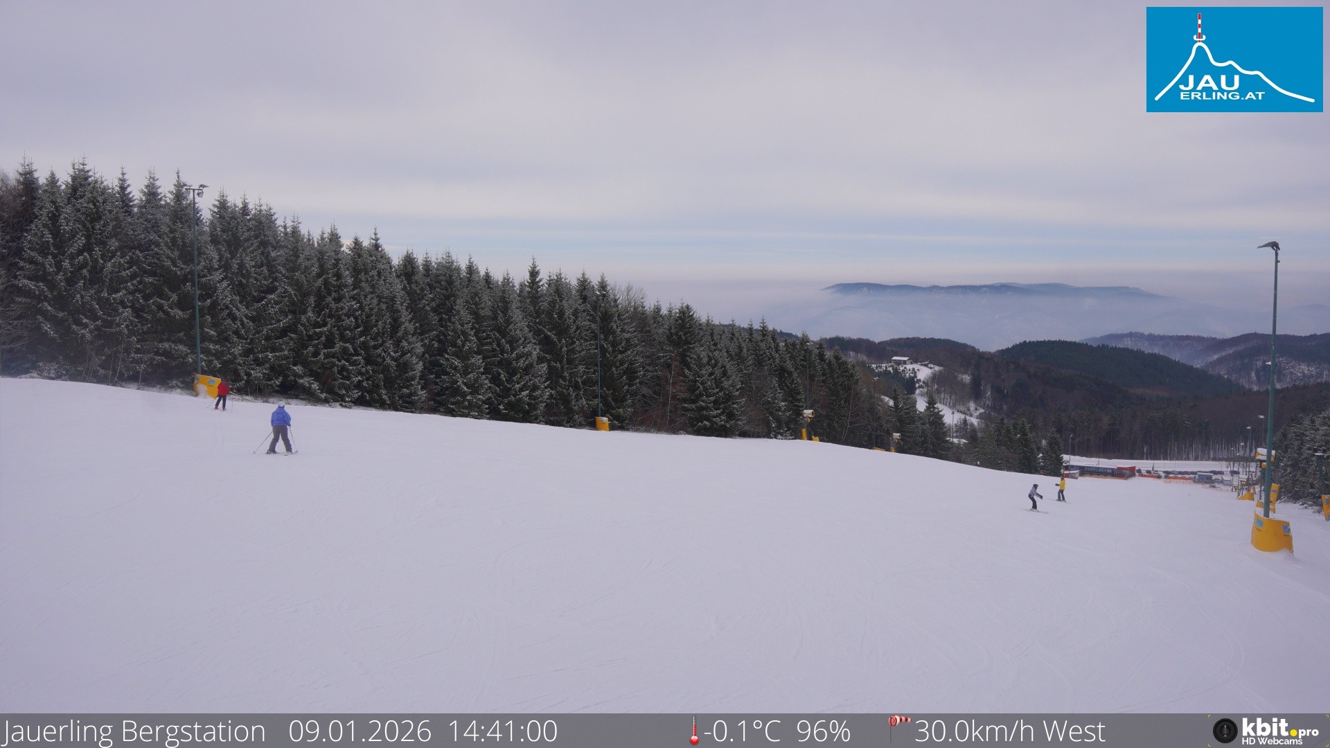 Archiv Foto Webcam Panorama - Bergstation Jauerling