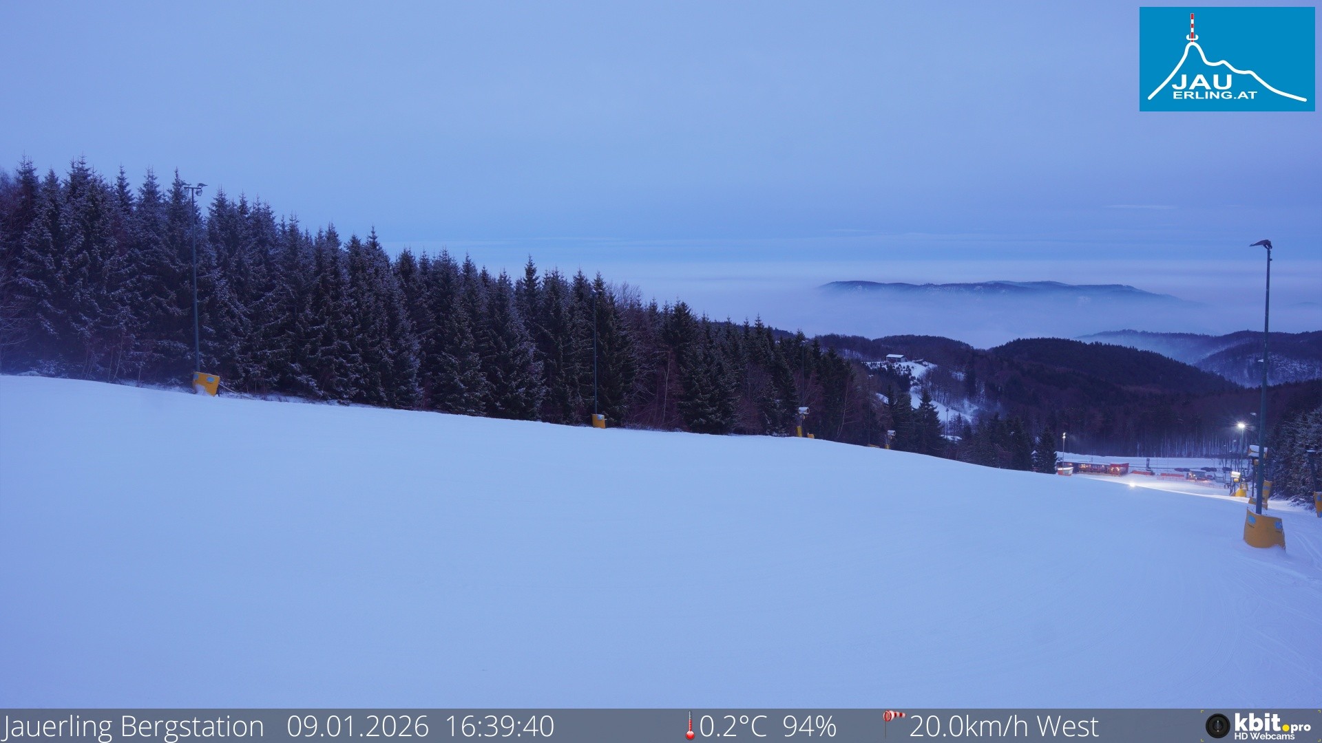 Archiv Foto Webcam Panorama - Bergstation Jauerling