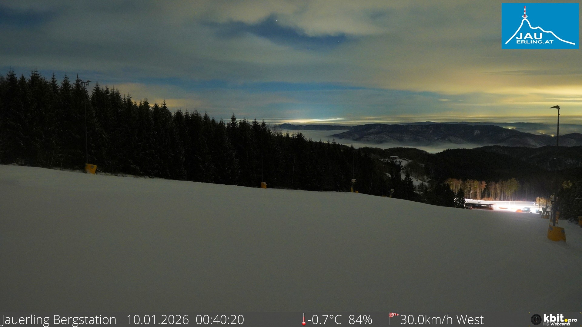 Archiv Foto Webcam Panorama - Bergstation Jauerling