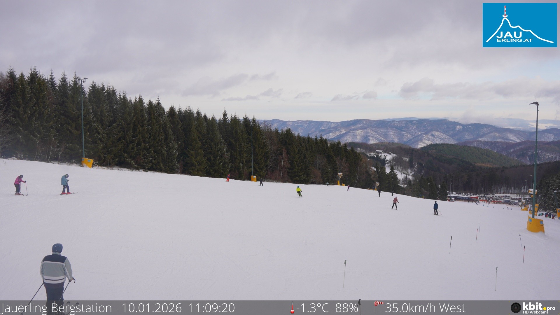 Archiv Foto Webcam Panorama - Bergstation Jauerling