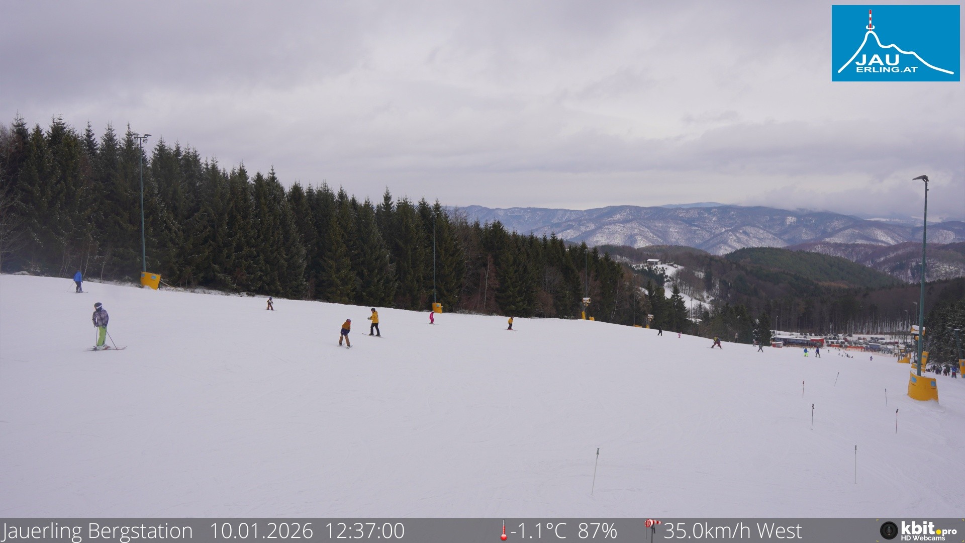 Archiv Foto Webcam Panorama - Bergstation Jauerling