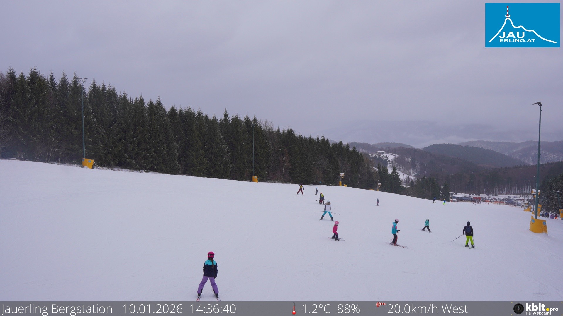Archiv Foto Webcam Panorama - Bergstation Jauerling
