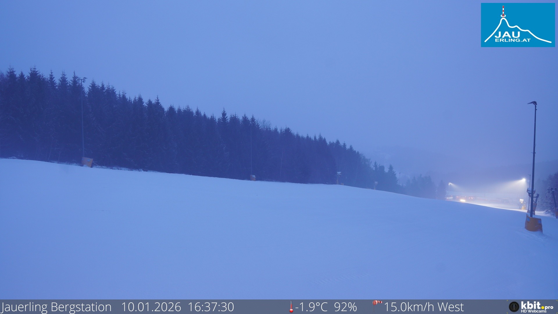 Archiv Foto Webcam Panorama - Bergstation Jauerling