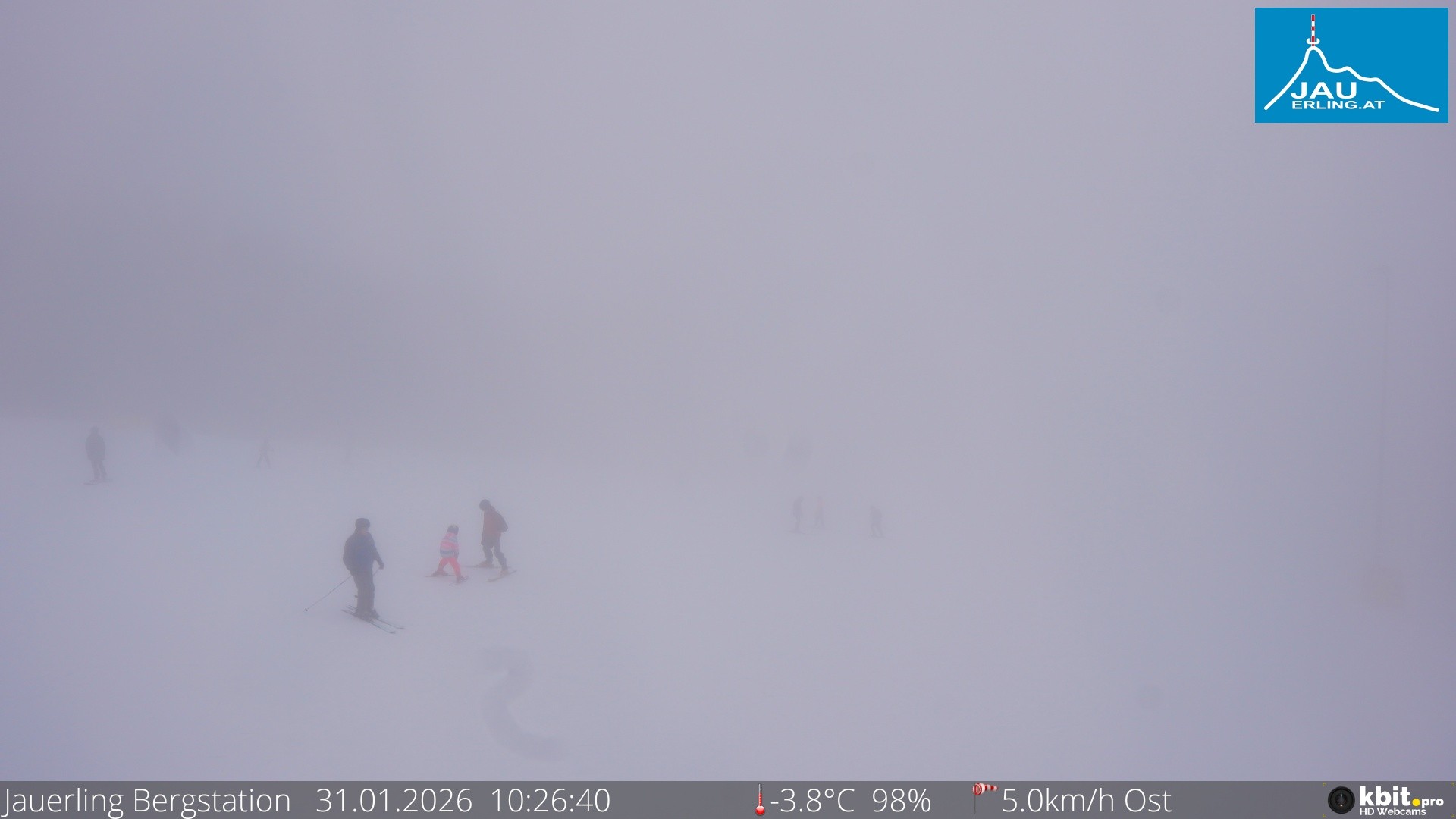 Archived image Webcam Panoramic view - mountain station Jauerling