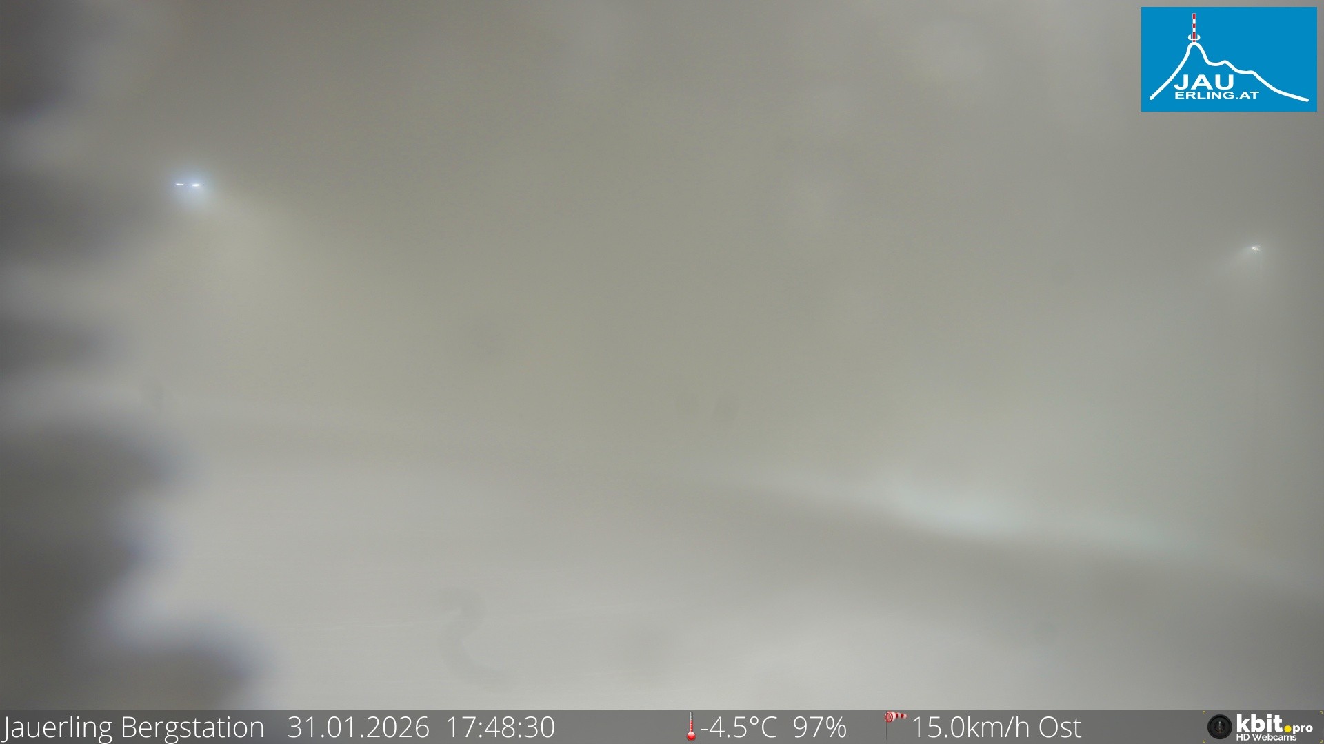 Archiv Foto Webcam Panorama - Bergstation Jauerling