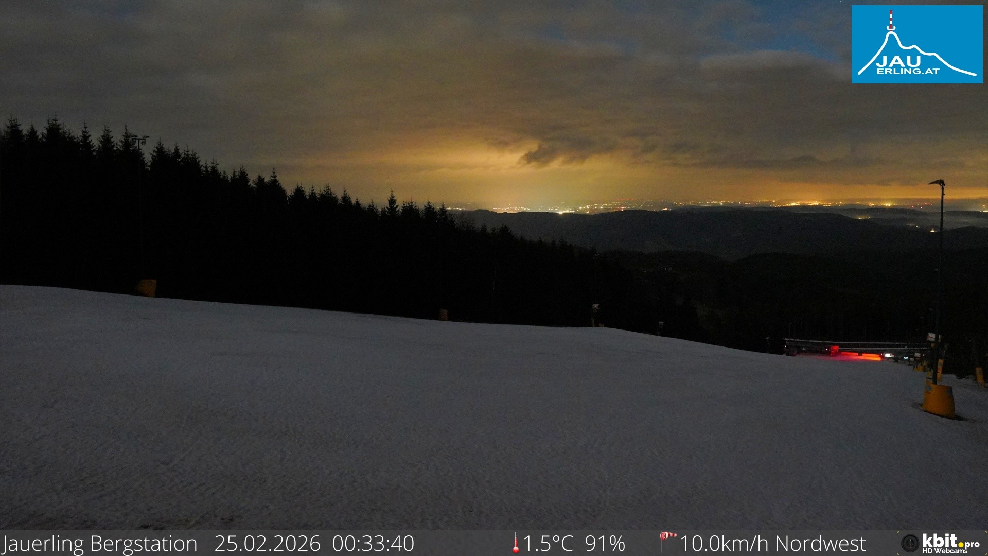 Archiv Foto Webcam Panorama - Bergstation Jauerling