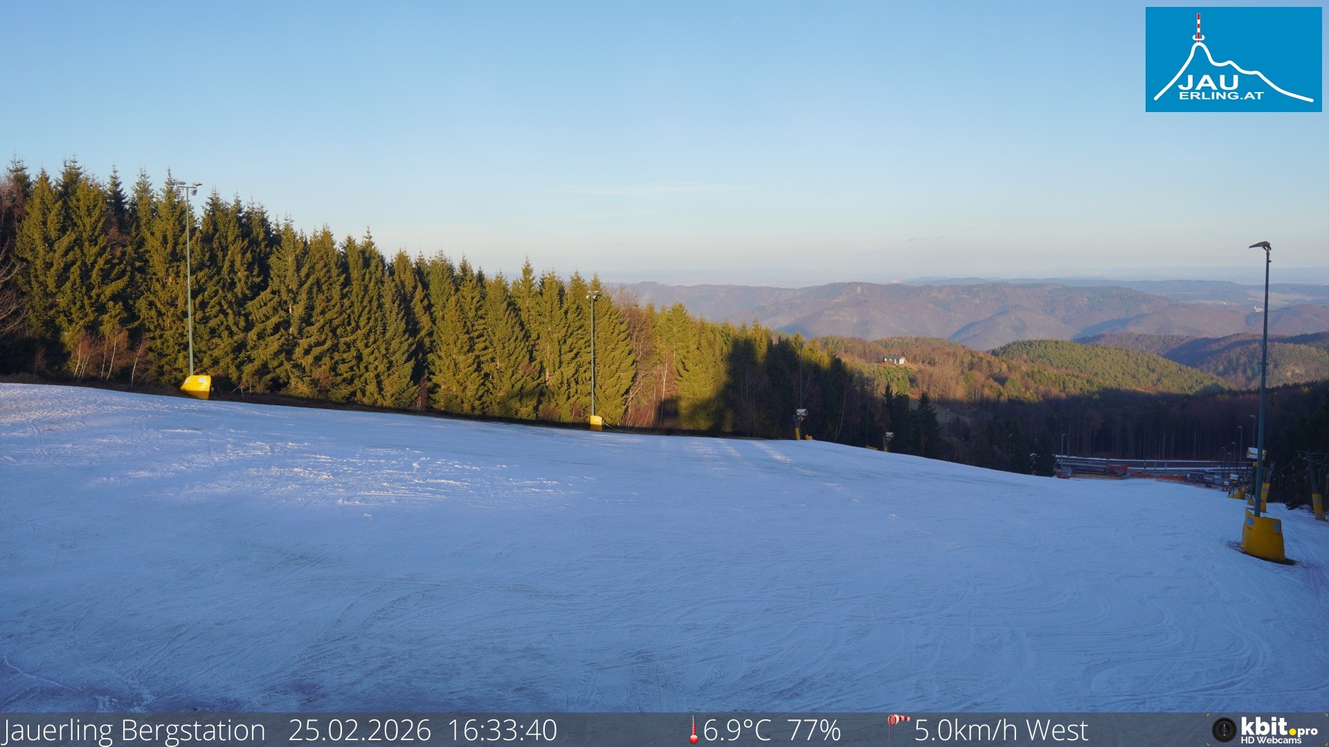Archiv Foto Webcam Panorama - Bergstation Jauerling
