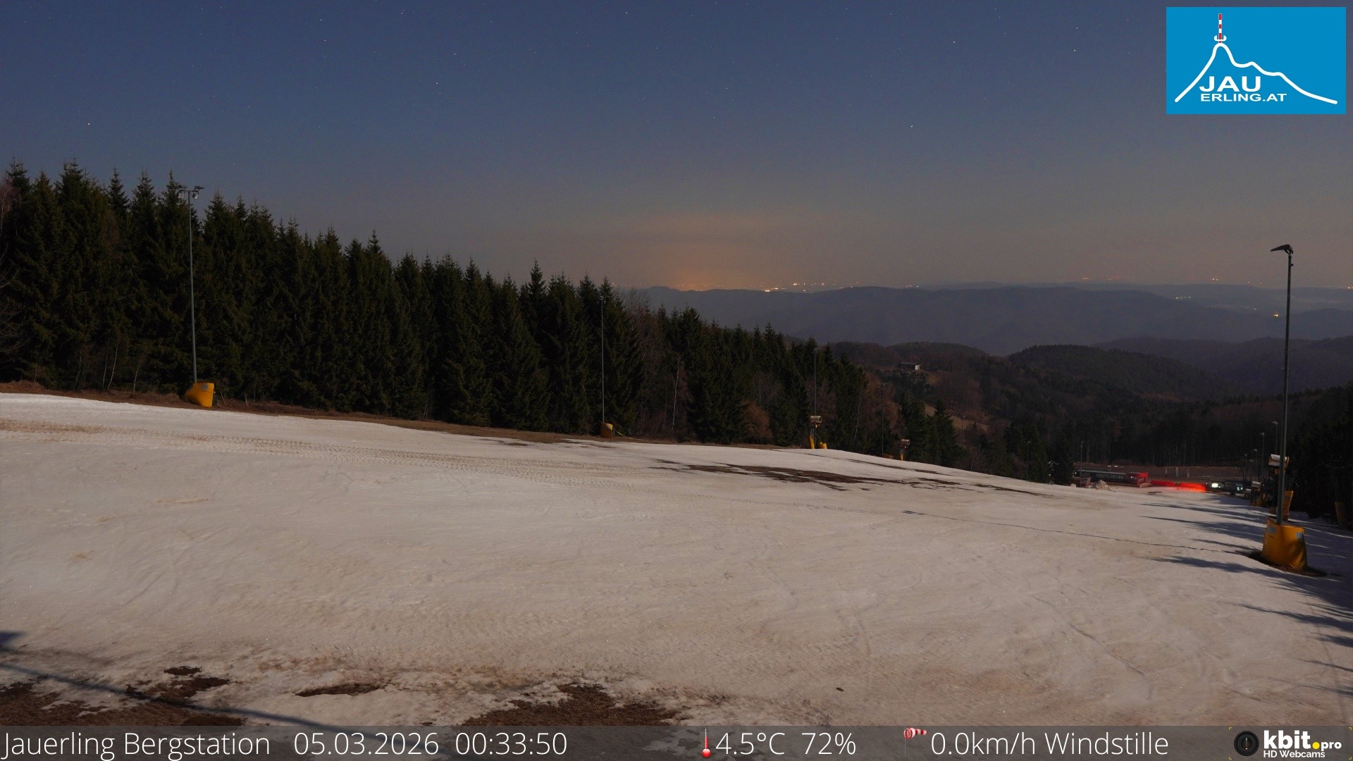 Archiv Foto Webcam Panorama - Bergstation Jauerling