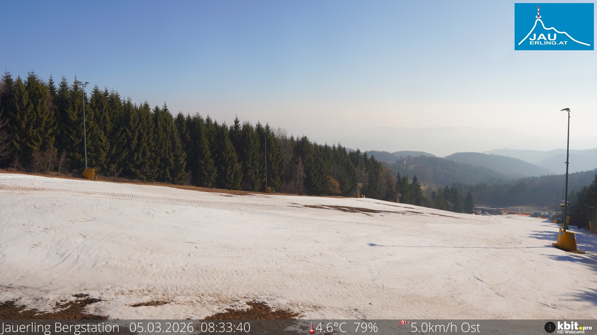 Archiv Foto Webcam Panorama - Bergstation Jauerling