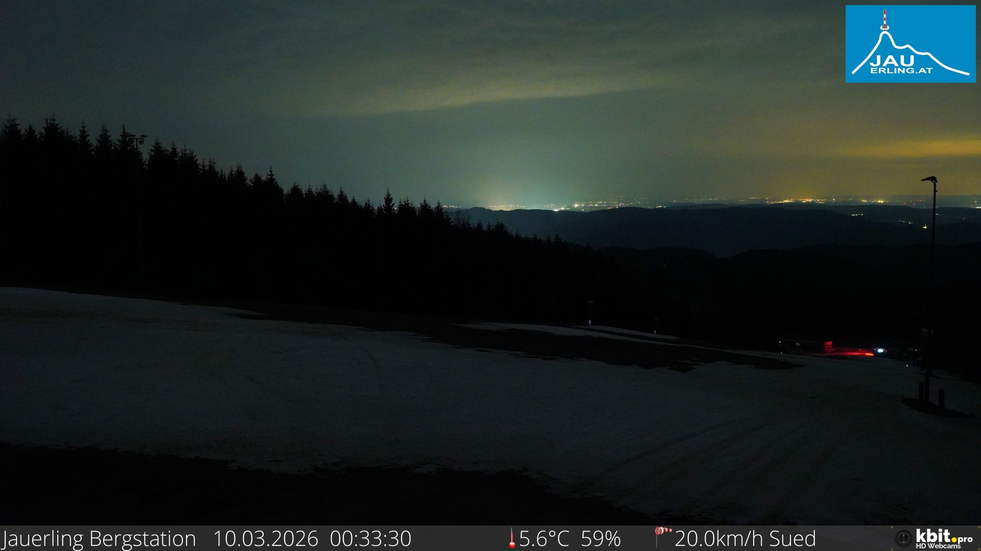 Archiv Foto Webcam Panorama - Bergstation Jauerling