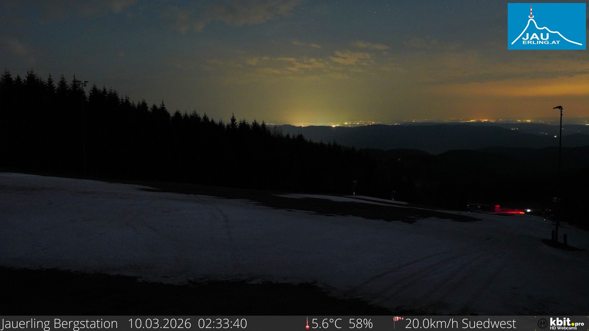 Archiv Foto Webcam Panorama - Bergstation Jauerling