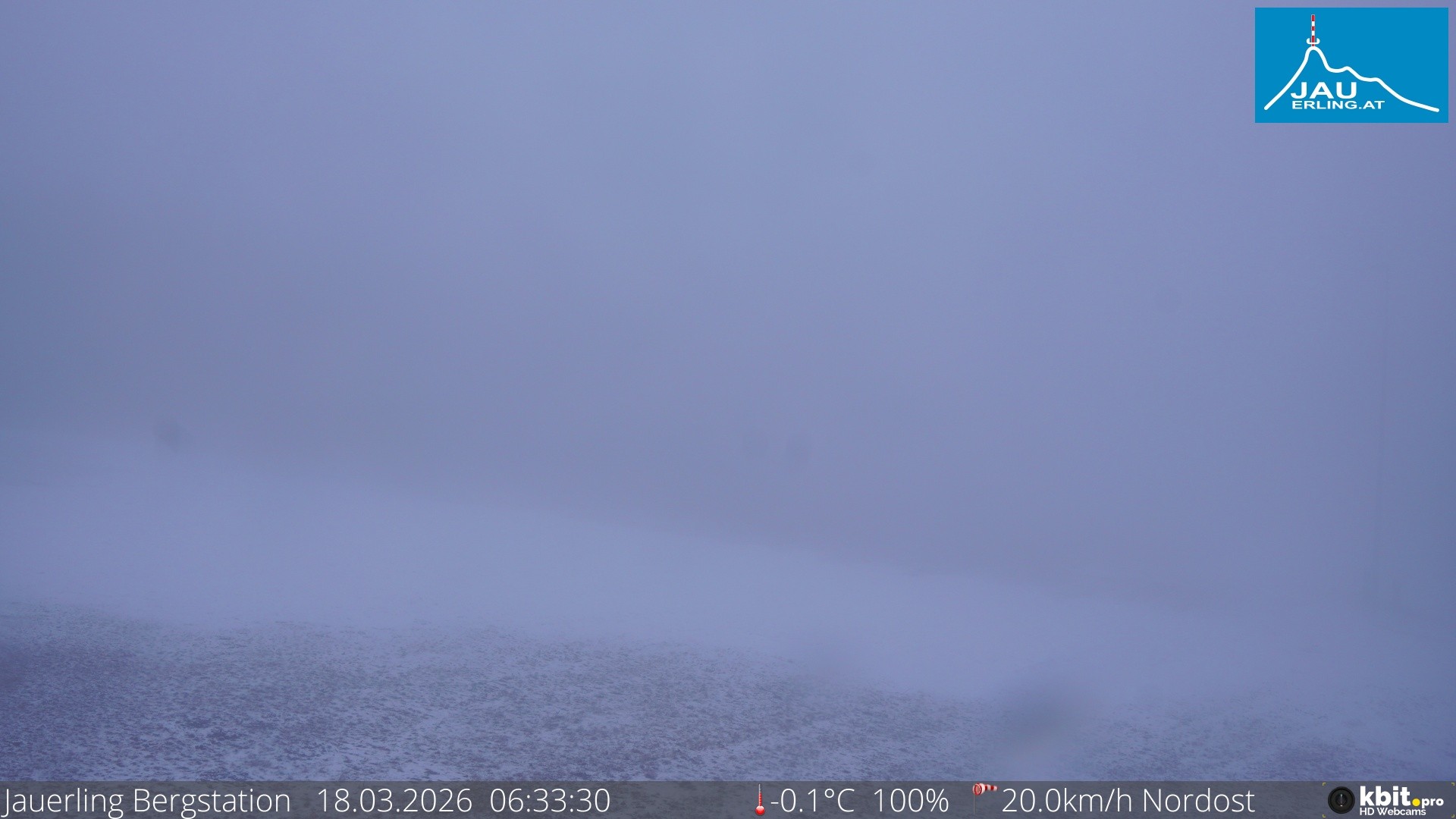 Archiv Foto Webcam Panorama - Bergstation Jauerling