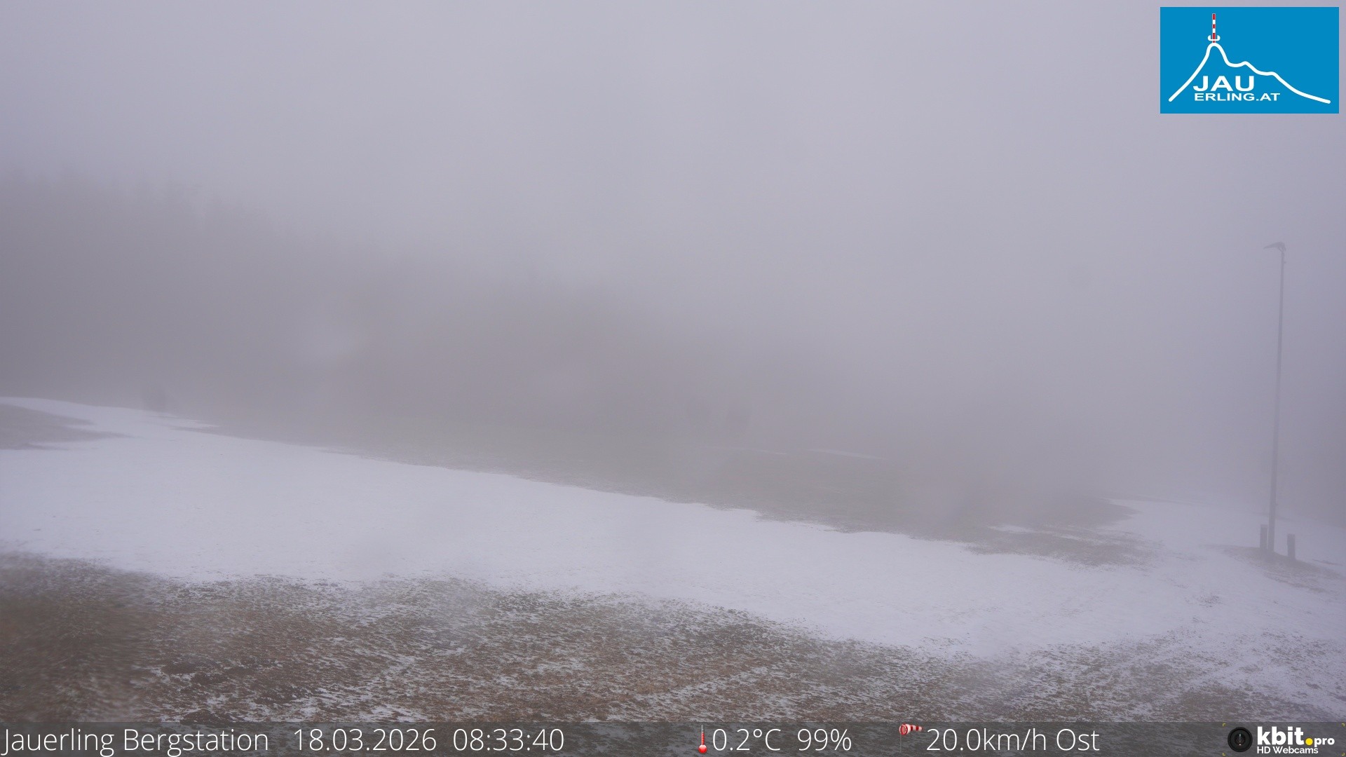 Archiv Foto Webcam Panorama - Bergstation Jauerling