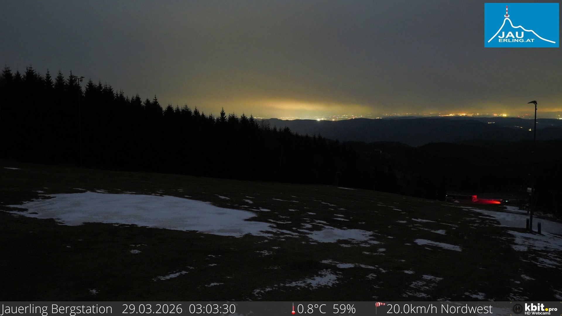 Archiv Foto Webcam Panorama - Bergstation Jauerling