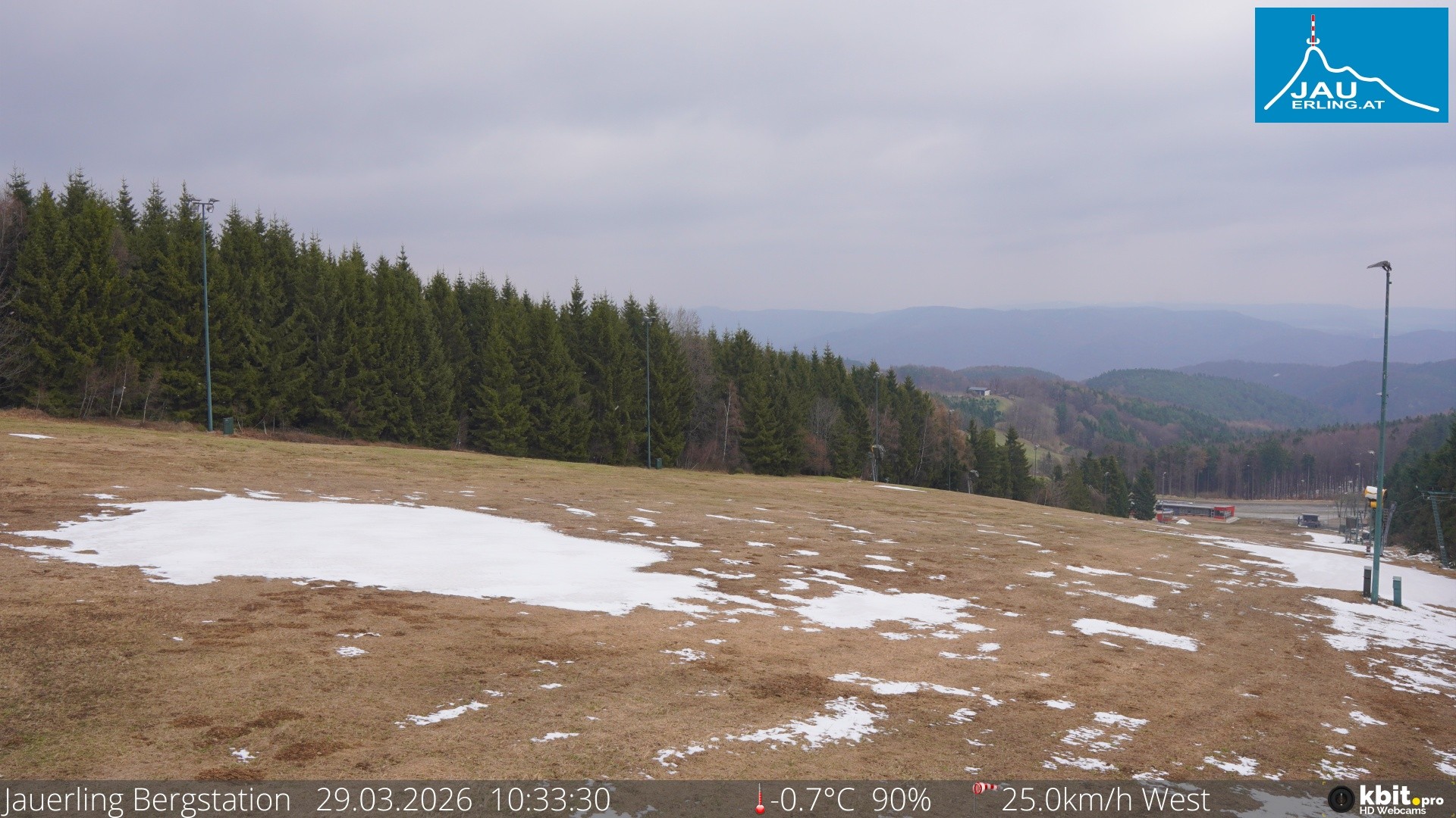 Archiv Foto Webcam Panorama - Bergstation Jauerling