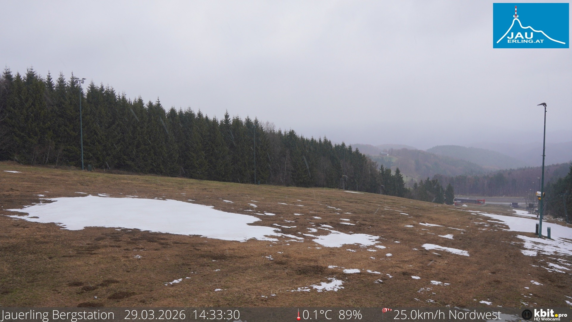 Archiv Foto Webcam Panorama - Bergstation Jauerling