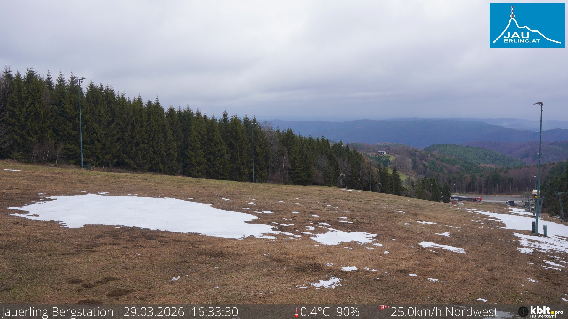 Archiv Foto Webcam Panorama - Bergstation Jauerling