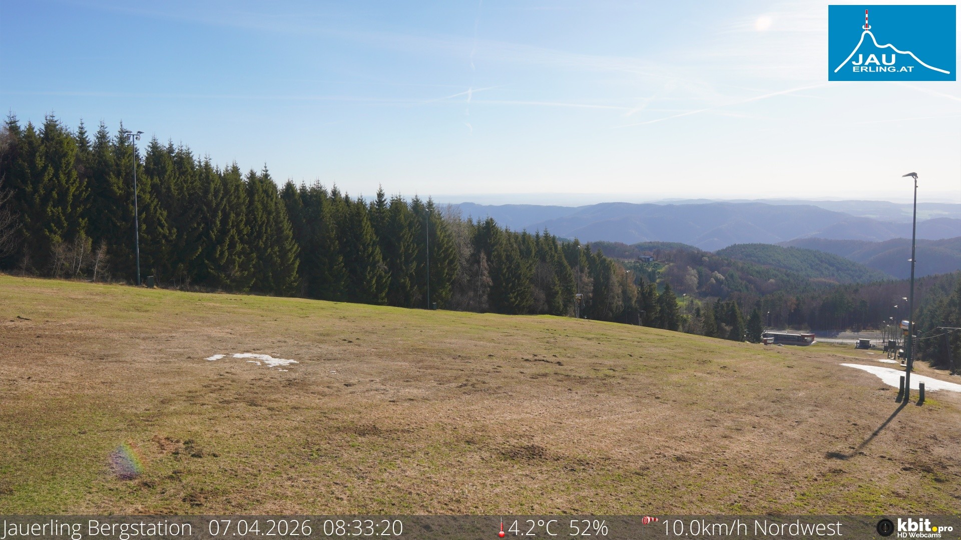 Archiv Foto Webcam Panorama - Bergstation Jauerling
