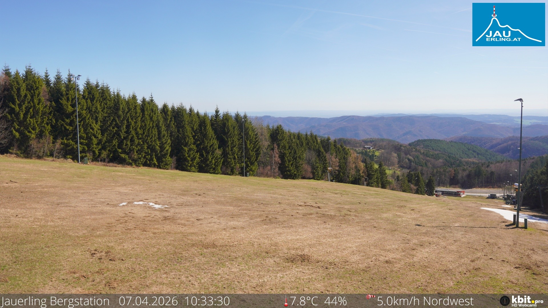 Archiv Foto Webcam Panorama - Bergstation Jauerling
