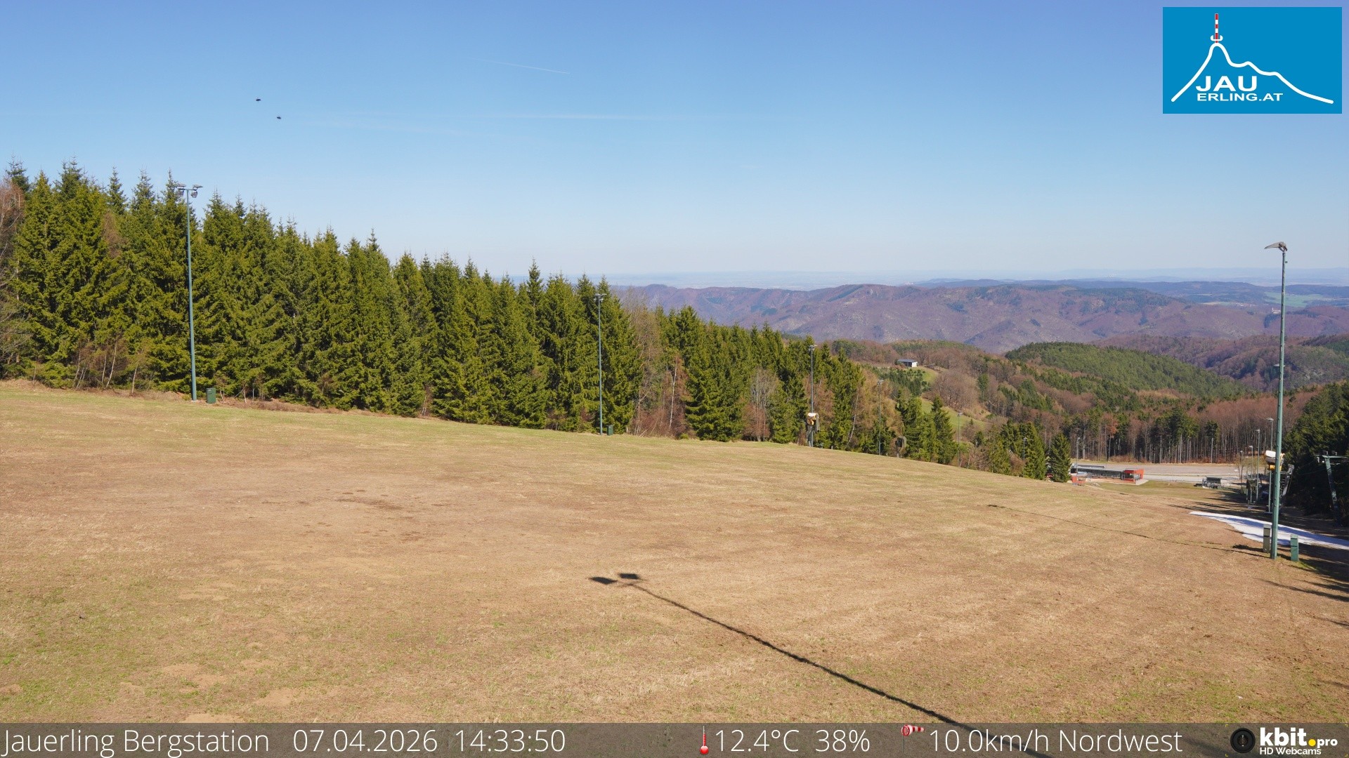 Archiv Foto Webcam Panorama - Bergstation Jauerling