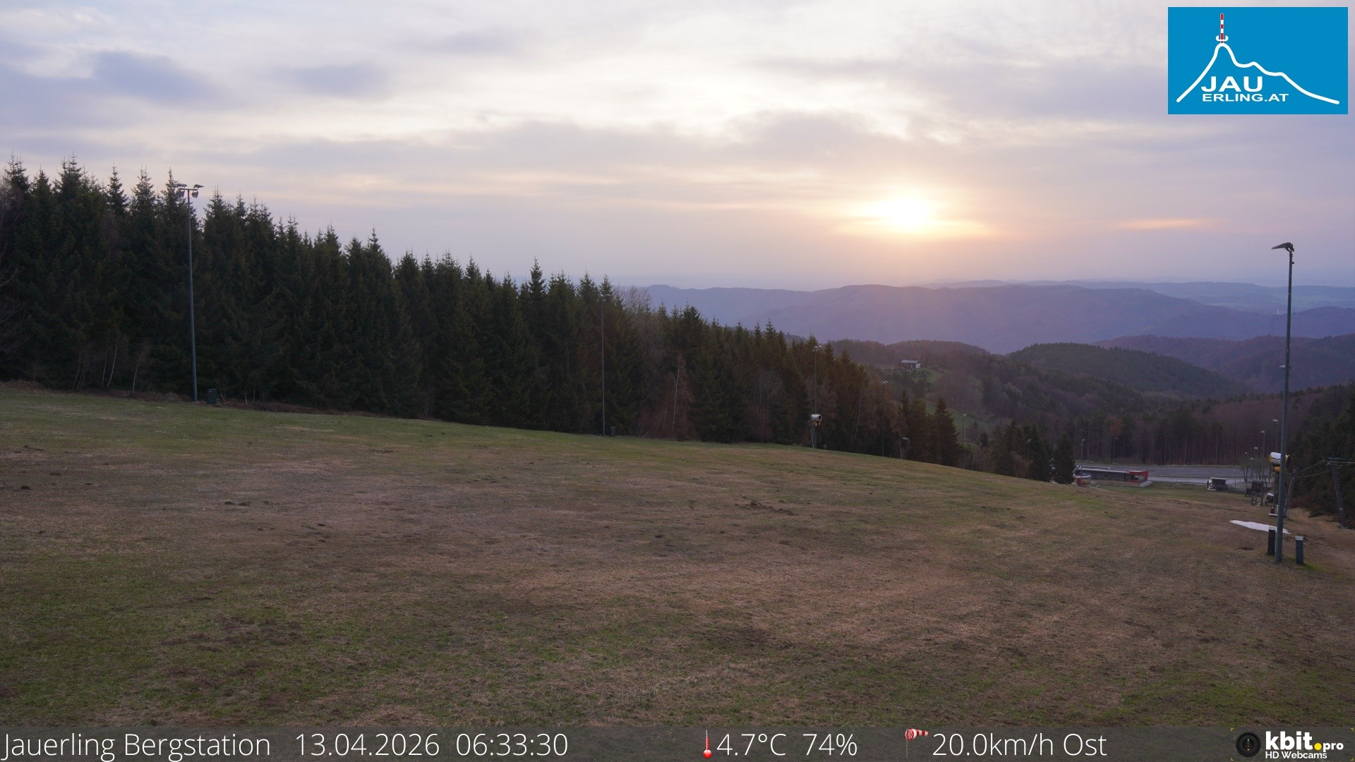 Archiv Foto Webcam Panorama - Bergstation Jauerling