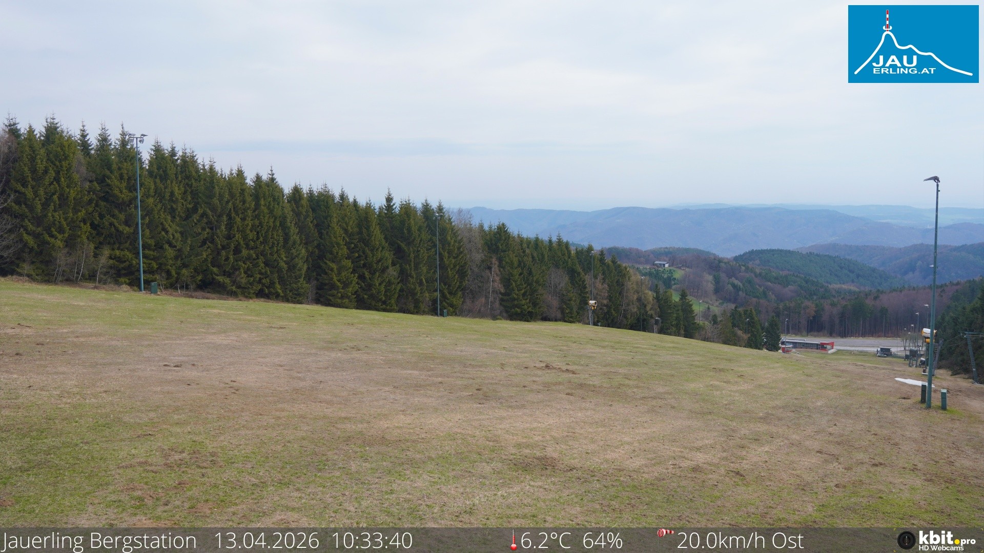 Archiv Foto Webcam Panorama - Bergstation Jauerling