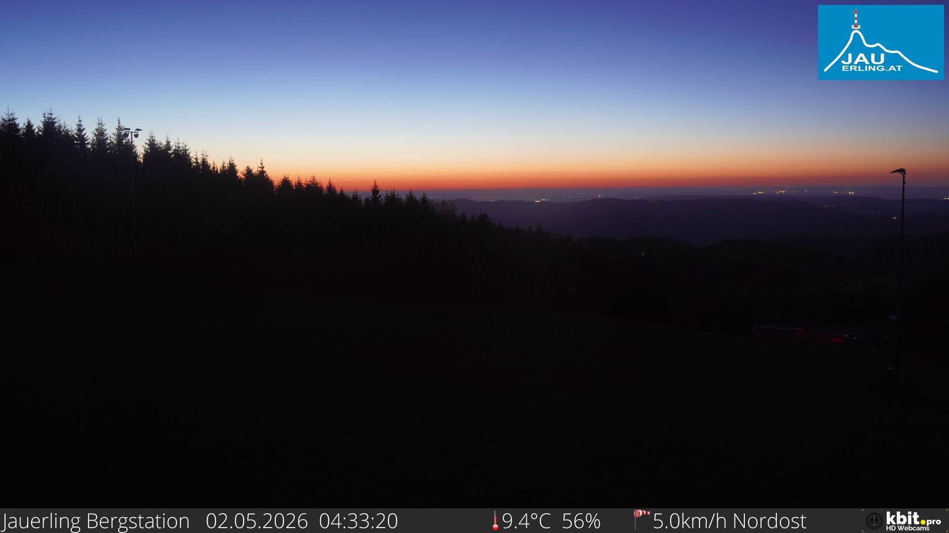Archiv Foto Webcam Panorama - Bergstation Jauerling