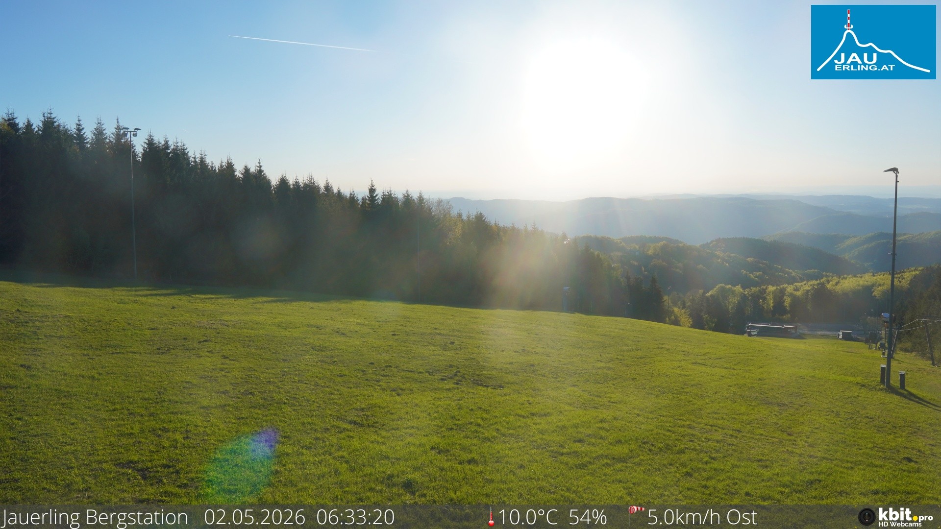 Archiv Foto Webcam Panorama - Bergstation Jauerling