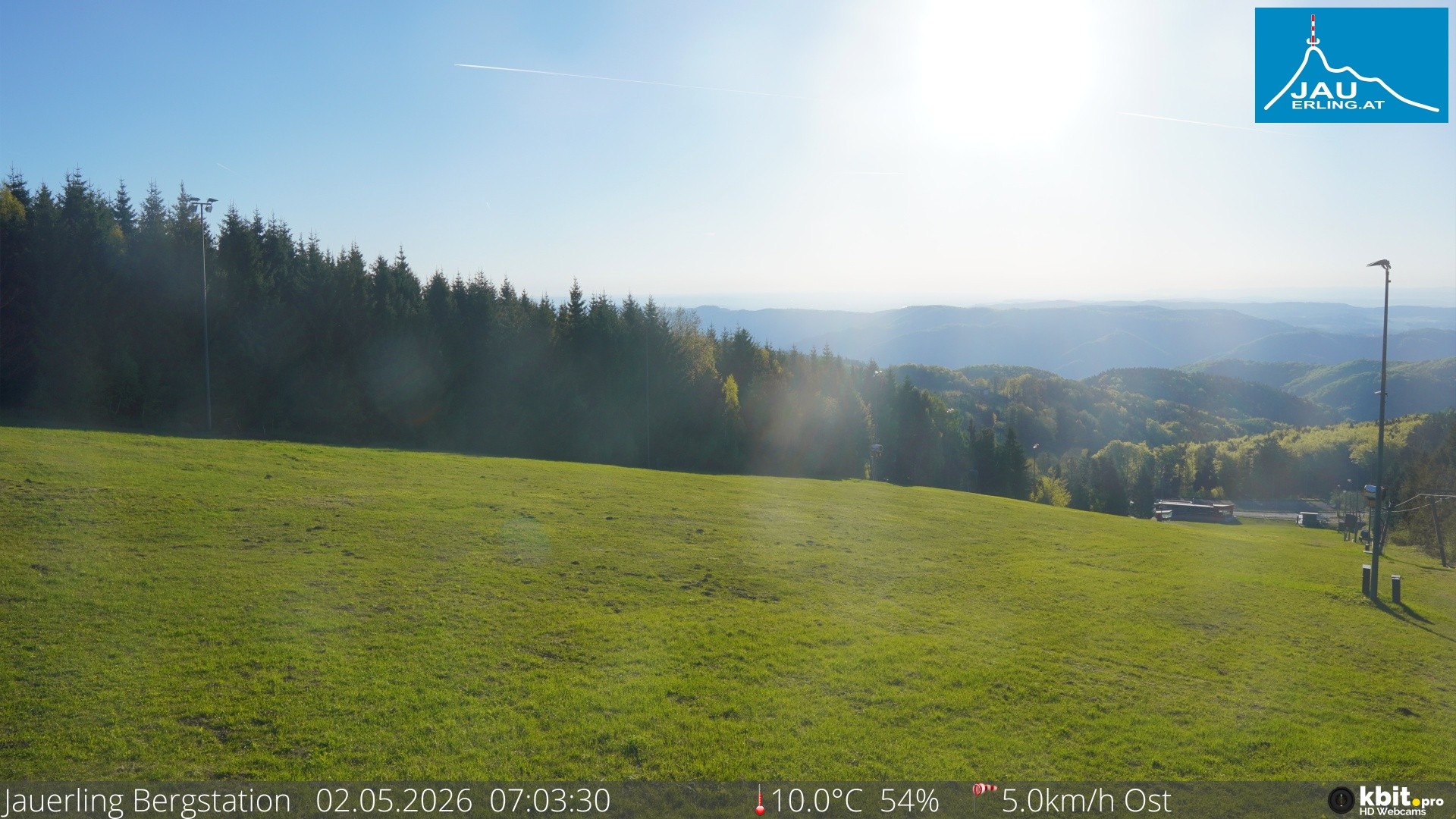 Archiv Foto Webcam Panorama - Bergstation Jauerling