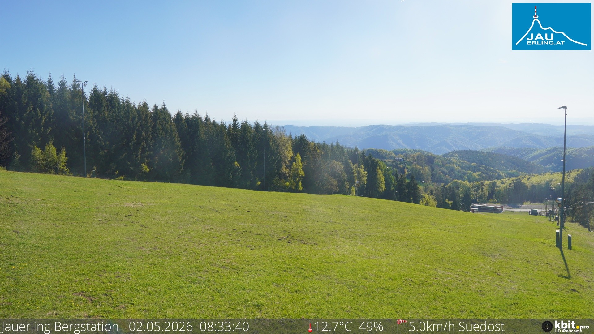 Archiv Foto Webcam Panorama - Bergstation Jauerling
