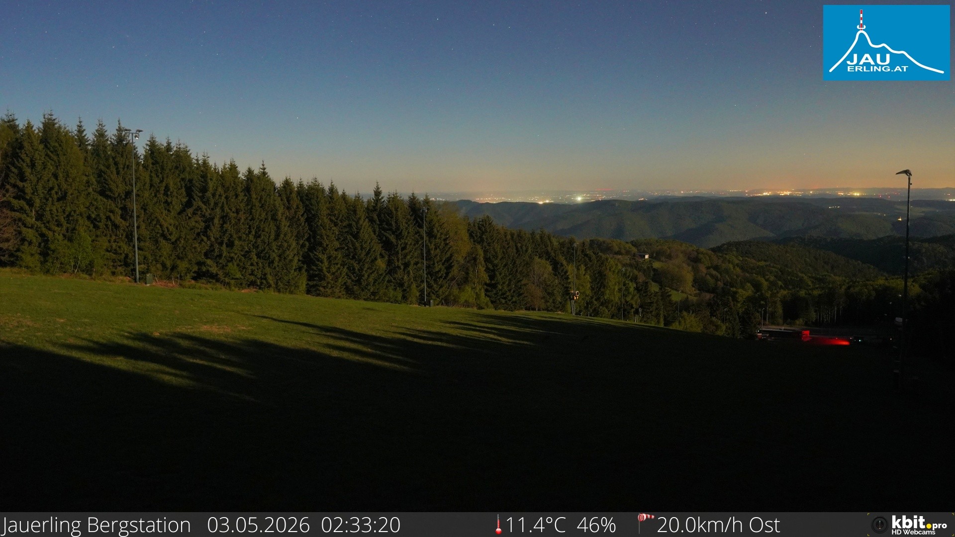 Archiv Foto Webcam Panorama - Bergstation Jauerling