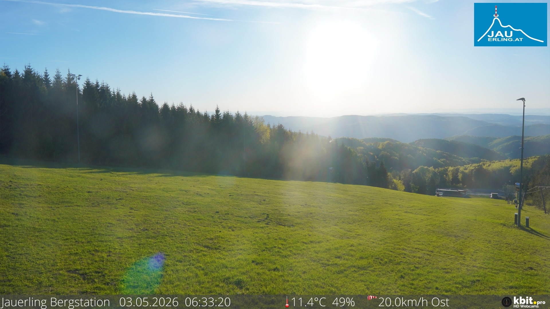 Archiv Foto Webcam Panorama - Bergstation Jauerling