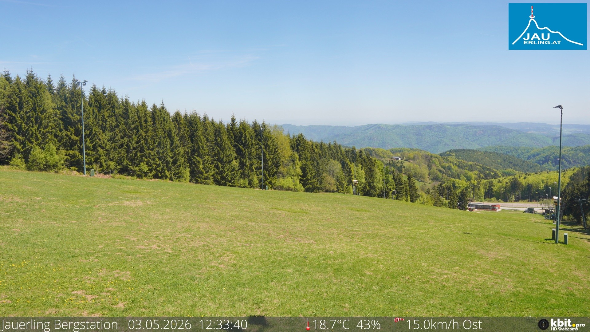 Archiv Foto Webcam Panorama - Bergstation Jauerling