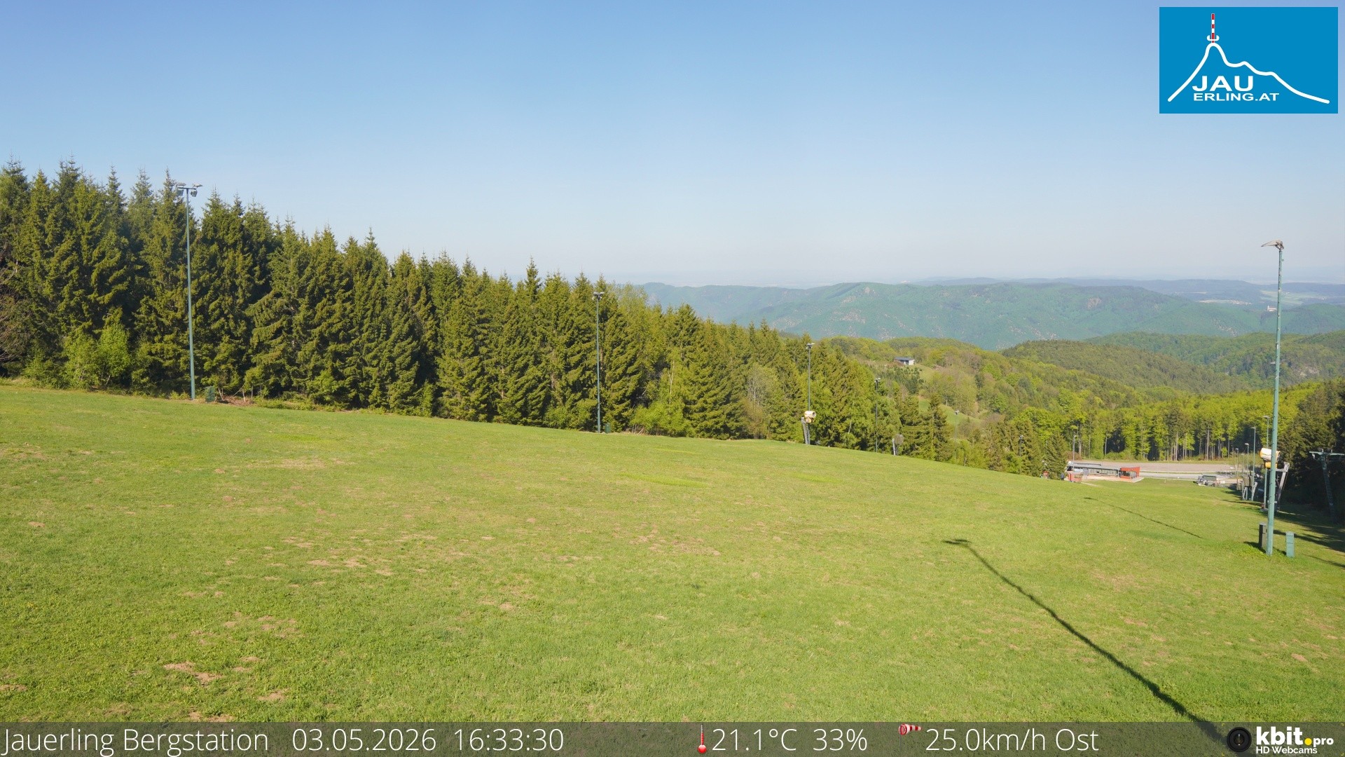 Archiv Foto Webcam Panorama - Bergstation Jauerling